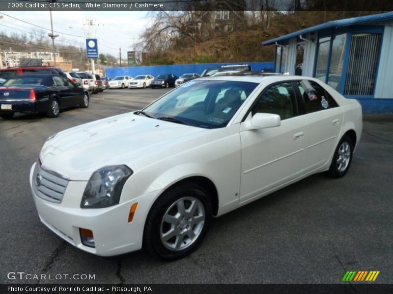 White Diamond / Cashmere 2006 Cadillac CTS Sedan