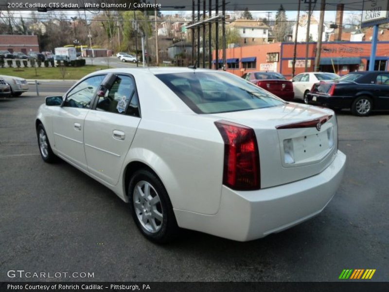 White Diamond / Cashmere 2006 Cadillac CTS Sedan