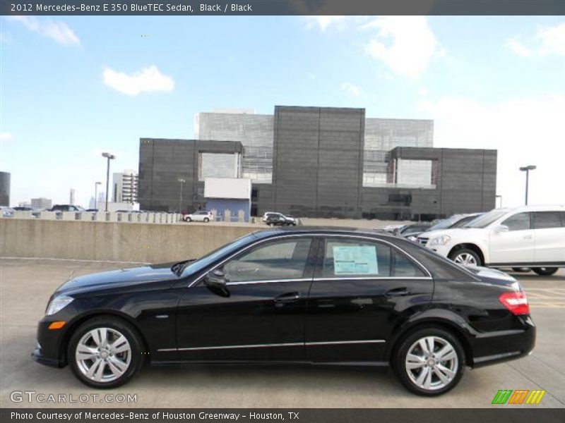  2012 E 350 BlueTEC Sedan Black