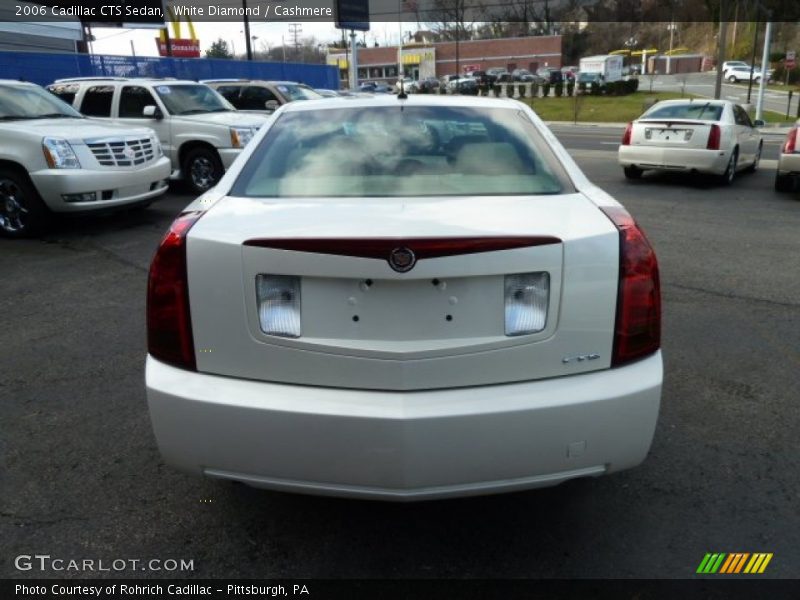 White Diamond / Cashmere 2006 Cadillac CTS Sedan