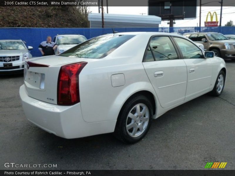 White Diamond / Cashmere 2006 Cadillac CTS Sedan