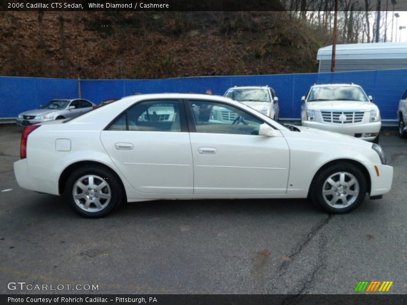 White Diamond / Cashmere 2006 Cadillac CTS Sedan