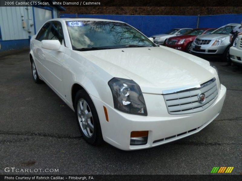 White Diamond / Cashmere 2006 Cadillac CTS Sedan