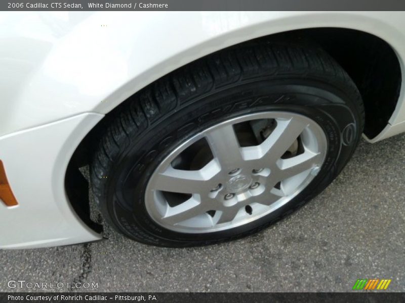 White Diamond / Cashmere 2006 Cadillac CTS Sedan