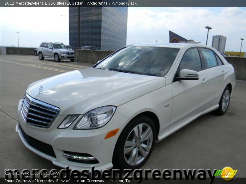 Arctic White / Almond/Black 2012 Mercedes-Benz E 350 BlueTEC Sedan