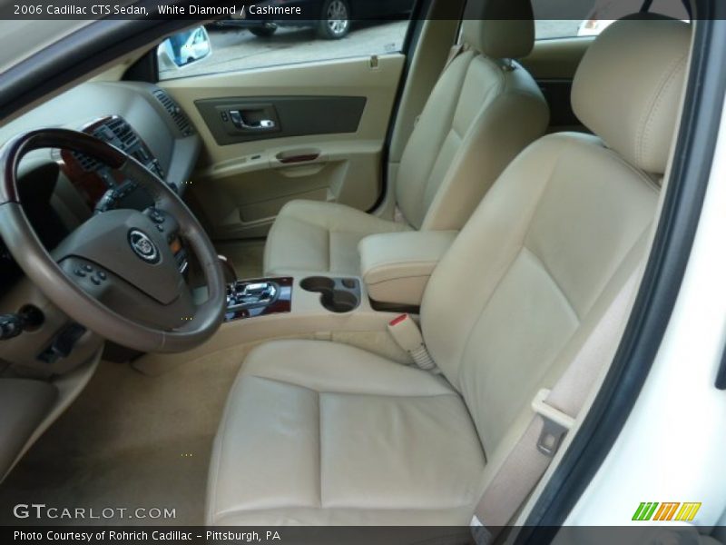 White Diamond / Cashmere 2006 Cadillac CTS Sedan