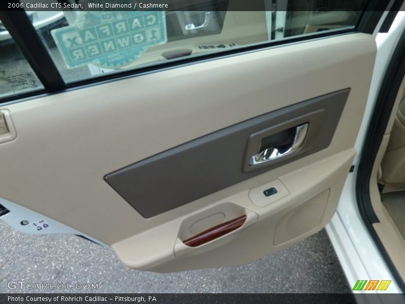 White Diamond / Cashmere 2006 Cadillac CTS Sedan