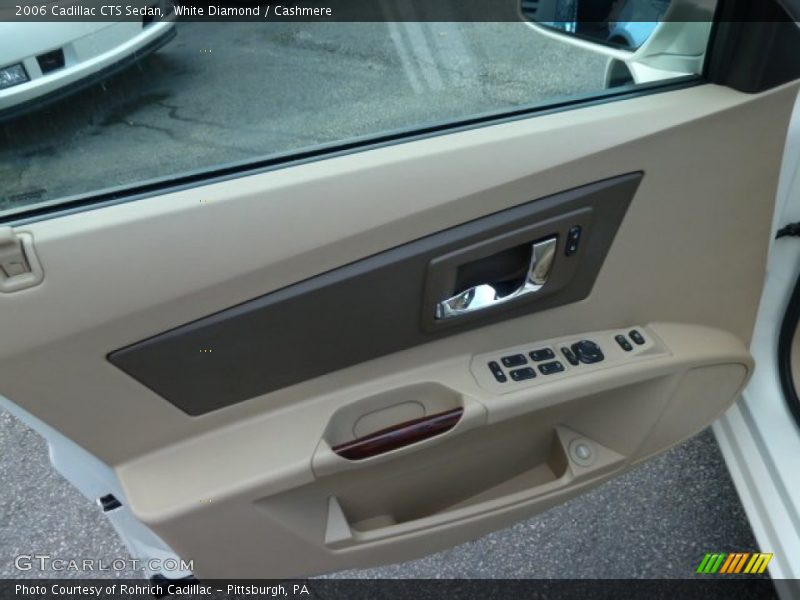 White Diamond / Cashmere 2006 Cadillac CTS Sedan