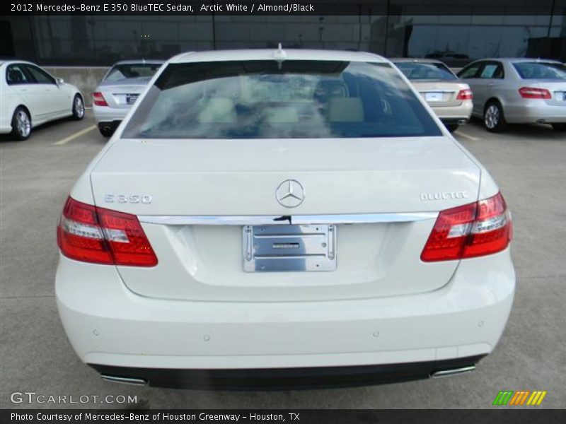 Arctic White / Almond/Black 2012 Mercedes-Benz E 350 BlueTEC Sedan