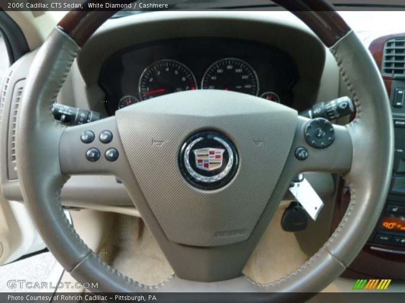White Diamond / Cashmere 2006 Cadillac CTS Sedan