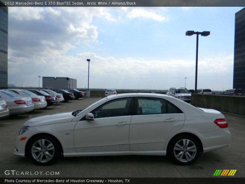 Arctic White / Almond/Black 2012 Mercedes-Benz E 350 BlueTEC Sedan