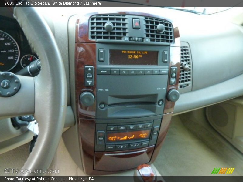 White Diamond / Cashmere 2006 Cadillac CTS Sedan