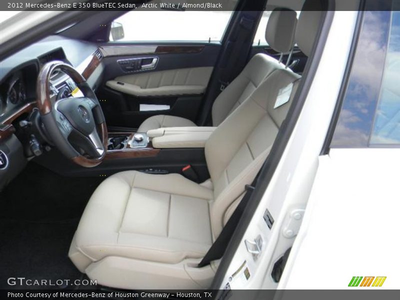 Arctic White / Almond/Black 2012 Mercedes-Benz E 350 BlueTEC Sedan