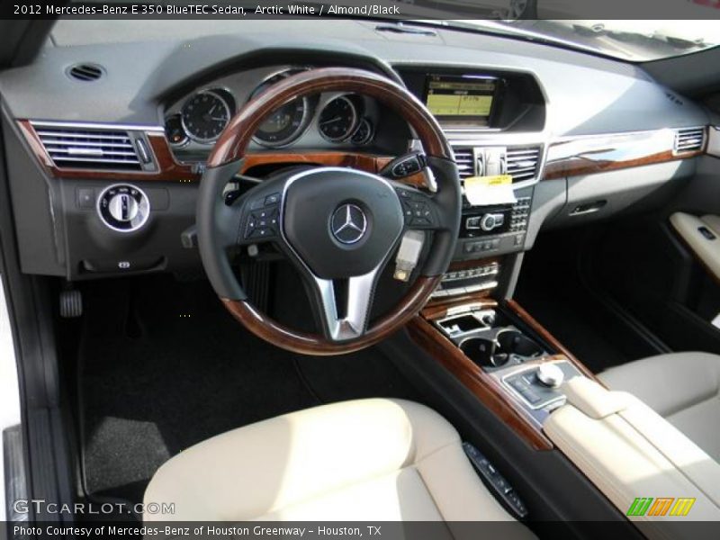 Arctic White / Almond/Black 2012 Mercedes-Benz E 350 BlueTEC Sedan