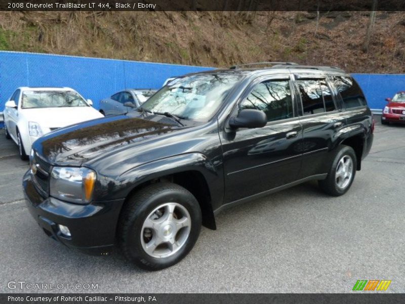 Black / Ebony 2008 Chevrolet TrailBlazer LT 4x4