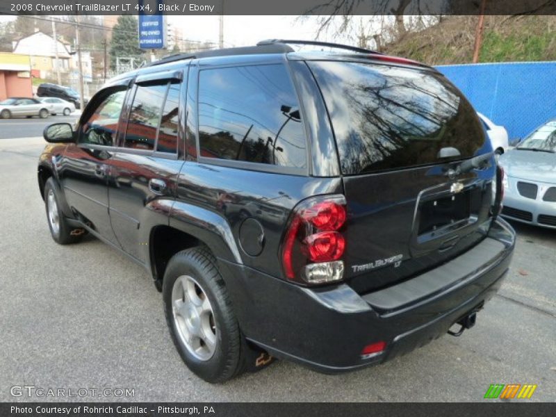 Black / Ebony 2008 Chevrolet TrailBlazer LT 4x4