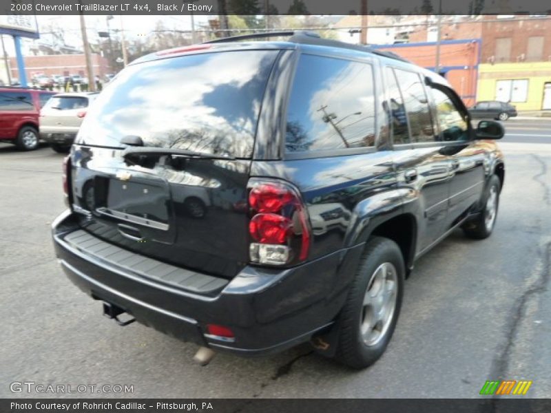 Black / Ebony 2008 Chevrolet TrailBlazer LT 4x4