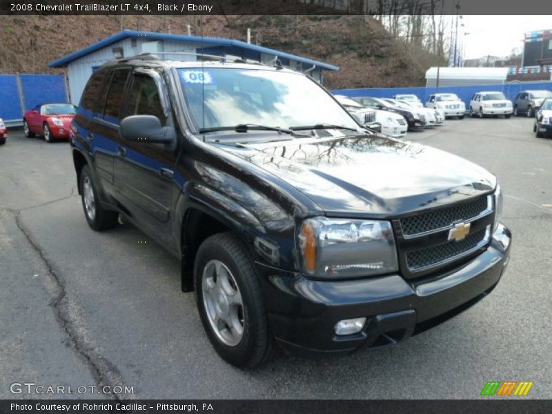 Black / Ebony 2008 Chevrolet TrailBlazer LT 4x4