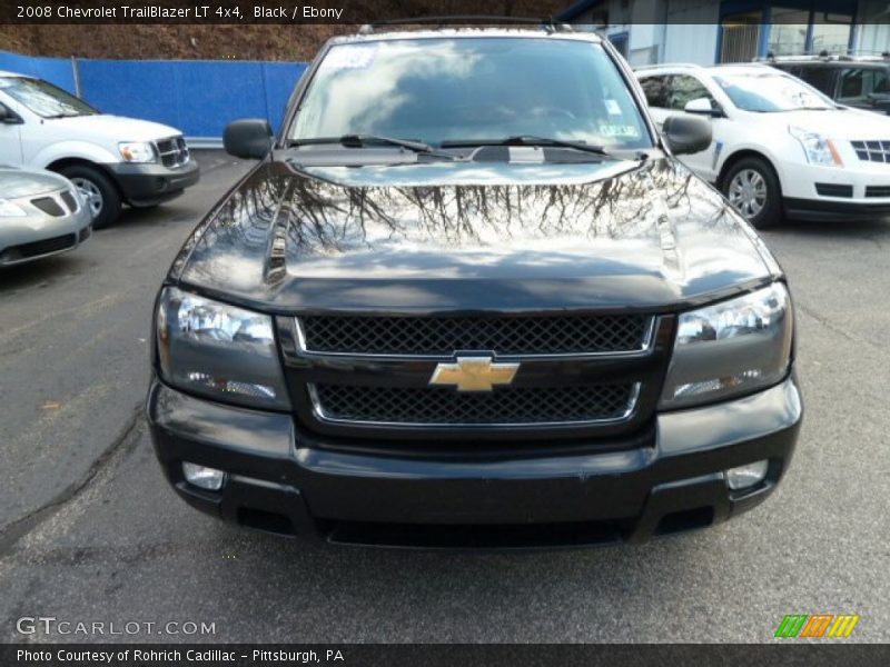 Black / Ebony 2008 Chevrolet TrailBlazer LT 4x4