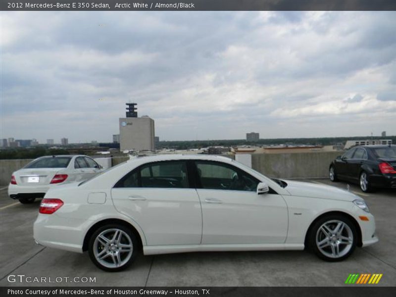 Arctic White / Almond/Black 2012 Mercedes-Benz E 350 Sedan