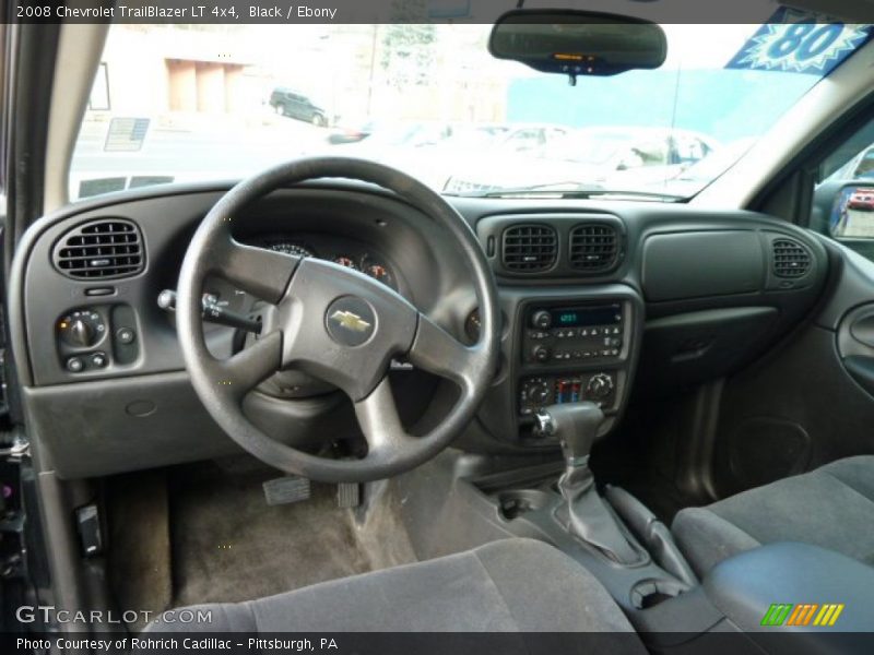 Black / Ebony 2008 Chevrolet TrailBlazer LT 4x4