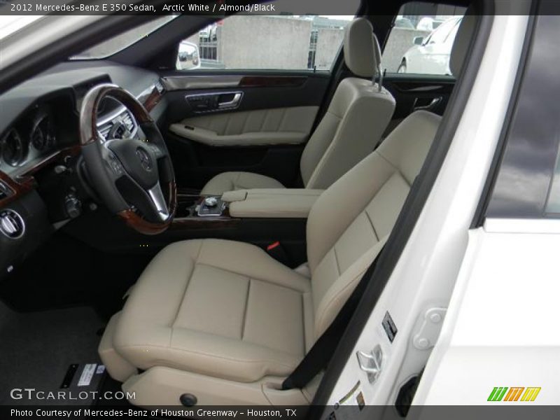 Arctic White / Almond/Black 2012 Mercedes-Benz E 350 Sedan