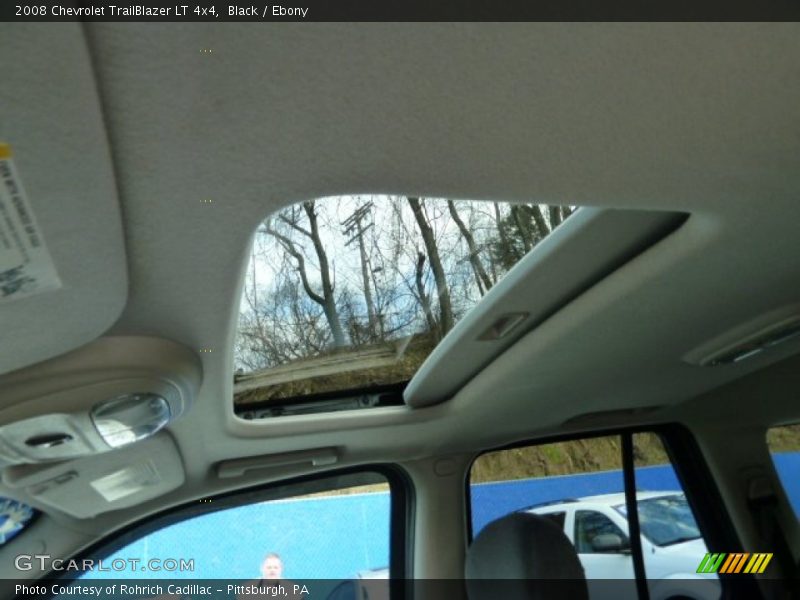Black / Ebony 2008 Chevrolet TrailBlazer LT 4x4