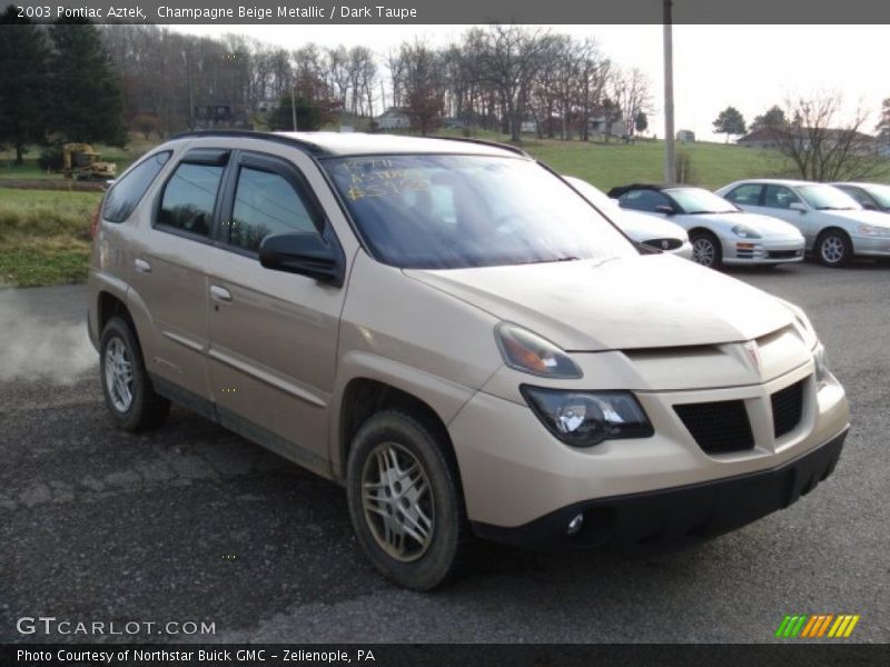 Front 3/4 View of 2003 Aztek 