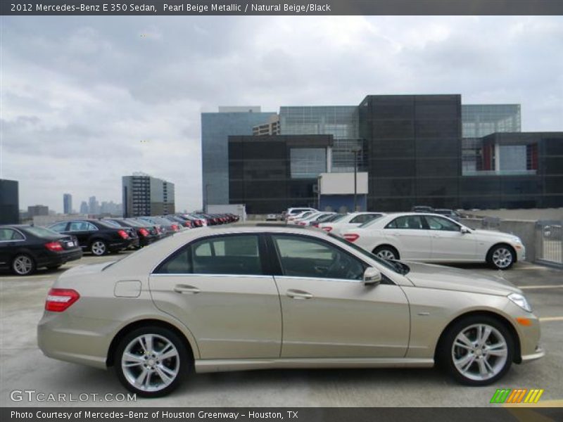 Pearl Beige Metallic / Natural Beige/Black 2012 Mercedes-Benz E 350 Sedan