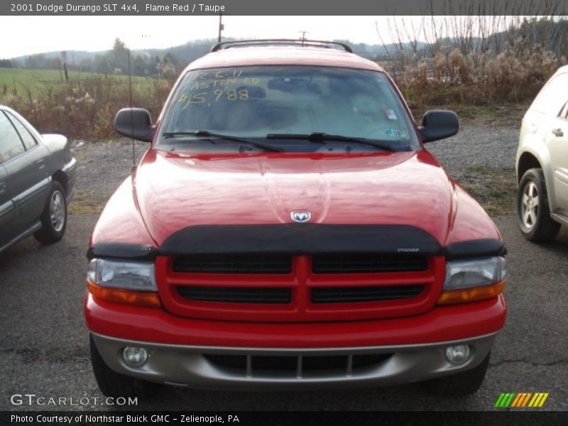 Flame Red / Taupe 2001 Dodge Durango SLT 4x4