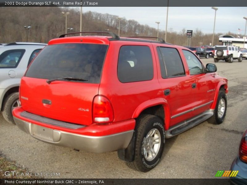 Flame Red / Taupe 2001 Dodge Durango SLT 4x4