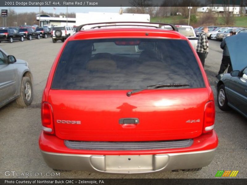 Flame Red / Taupe 2001 Dodge Durango SLT 4x4