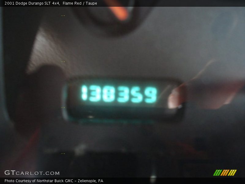 Flame Red / Taupe 2001 Dodge Durango SLT 4x4