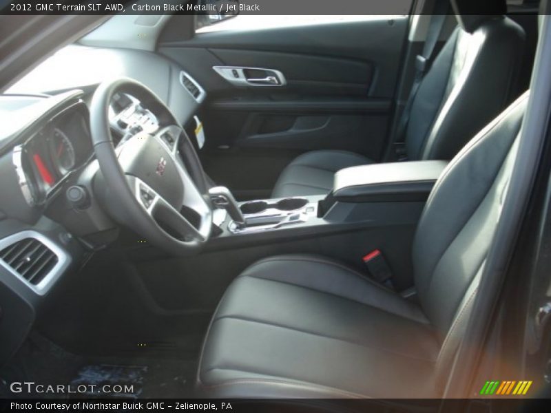 Carbon Black Metallic / Jet Black 2012 GMC Terrain SLT AWD