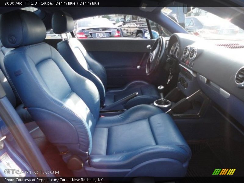  2000 TT 1.8T Coupe Denim Blue Interior