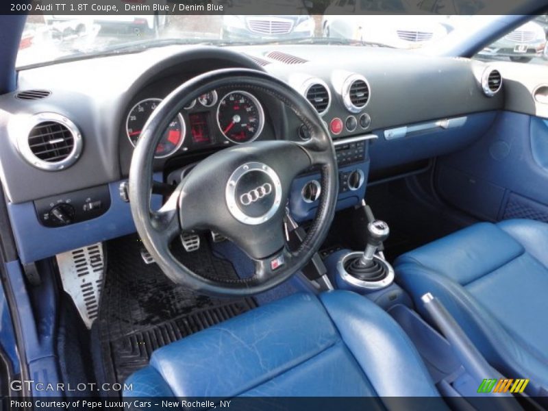 Denim Blue Interior - 2000 TT 1.8T Coupe 