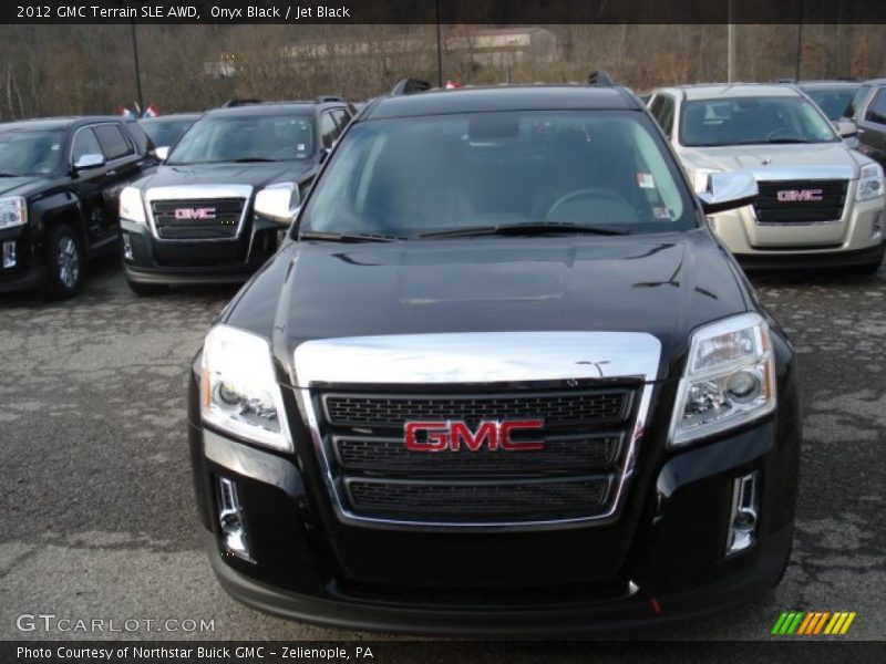 Onyx Black / Jet Black 2012 GMC Terrain SLE AWD