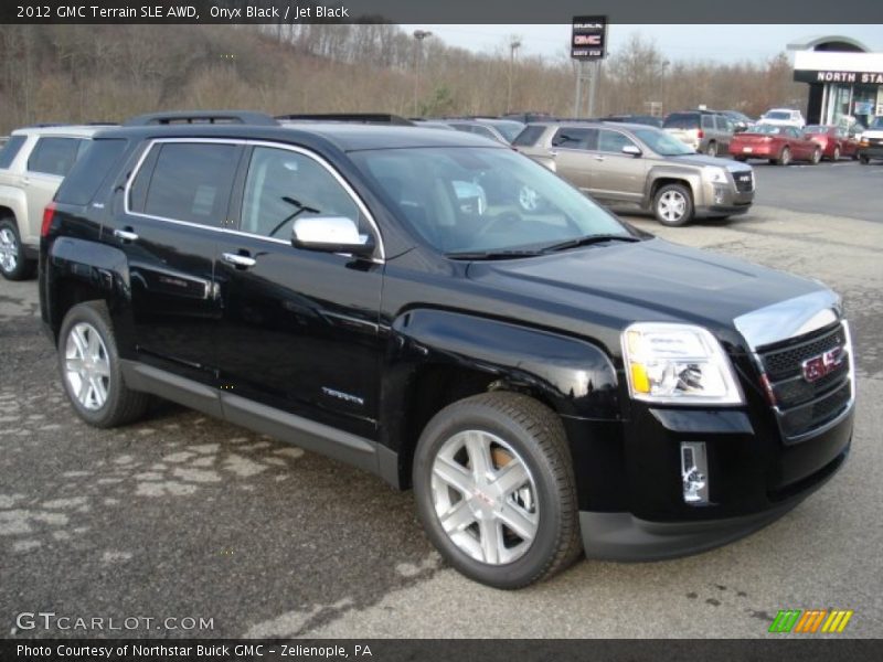 Onyx Black / Jet Black 2012 GMC Terrain SLE AWD