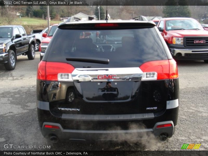 Onyx Black / Jet Black 2012 GMC Terrain SLE AWD