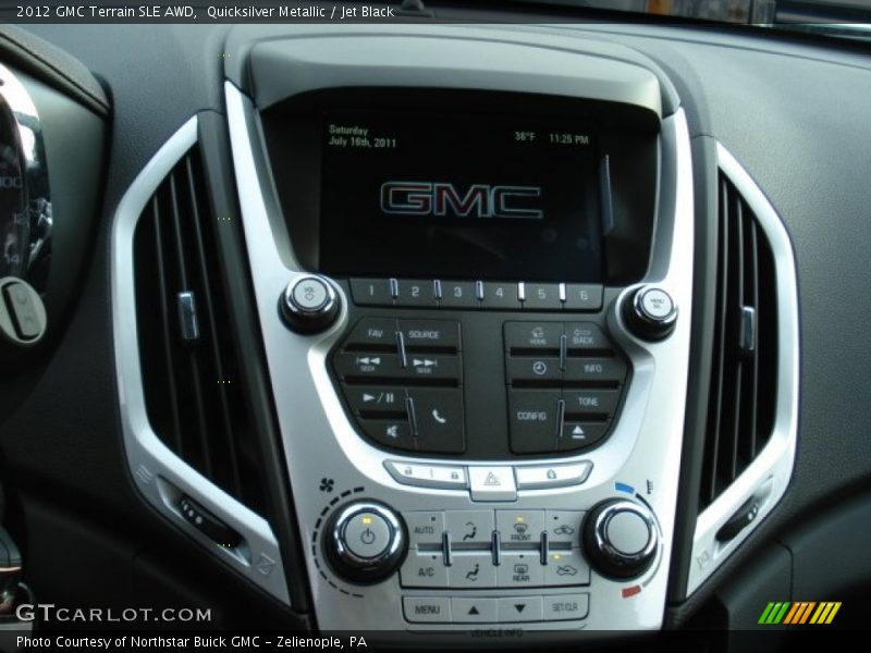 Controls of 2012 Terrain SLE AWD