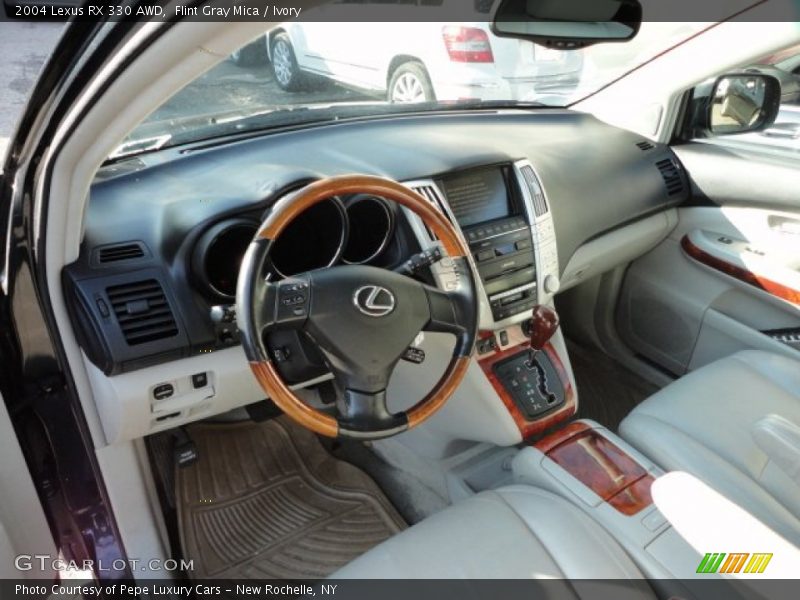 Flint Gray Mica / Ivory 2004 Lexus RX 330 AWD