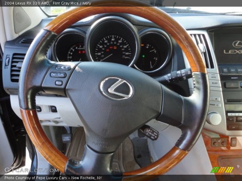 Flint Gray Mica / Ivory 2004 Lexus RX 330 AWD