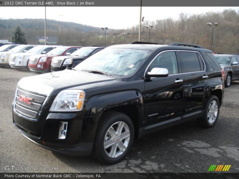 Onyx Black / Jet Black 2012 GMC Terrain SLE AWD