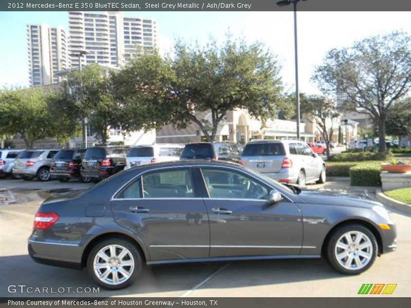 Steel Grey Metallic / Ash/Dark Grey 2012 Mercedes-Benz E 350 BlueTEC Sedan