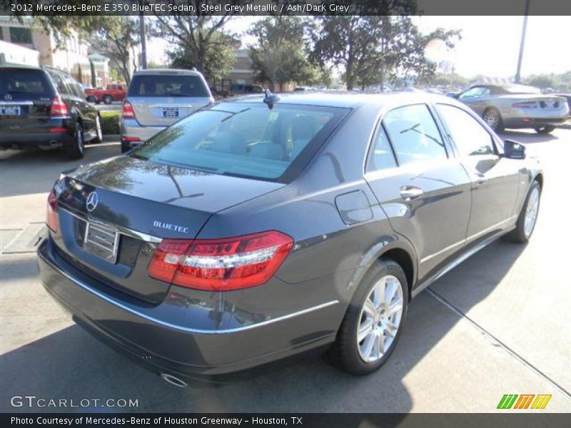 Steel Grey Metallic / Ash/Dark Grey 2012 Mercedes-Benz E 350 BlueTEC Sedan