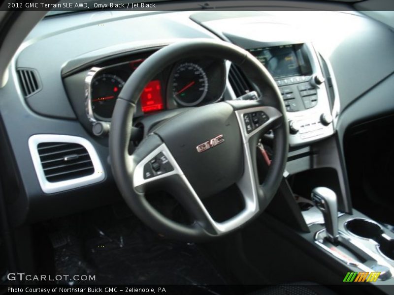 Onyx Black / Jet Black 2012 GMC Terrain SLE AWD
