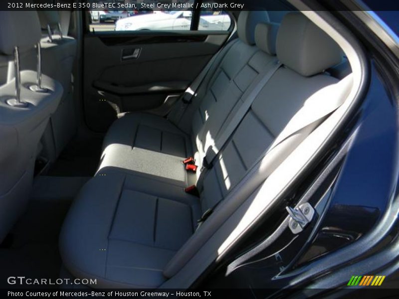 Steel Grey Metallic / Ash/Dark Grey 2012 Mercedes-Benz E 350 BlueTEC Sedan