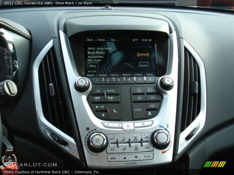 Controls of 2012 Terrain SLE AWD