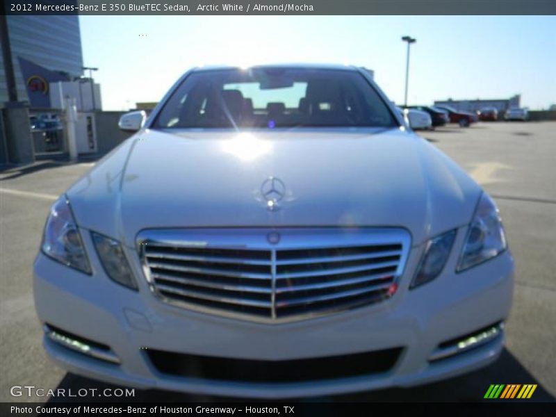 Arctic White / Almond/Mocha 2012 Mercedes-Benz E 350 BlueTEC Sedan