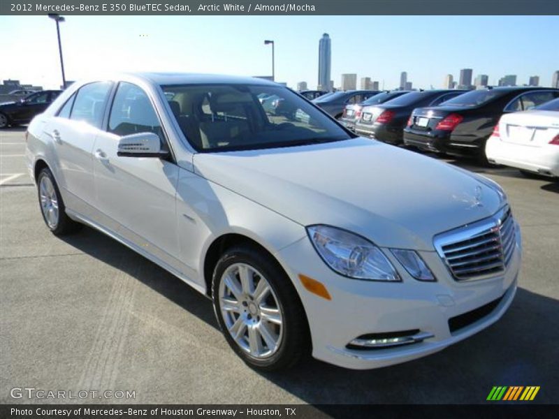 Arctic White / Almond/Mocha 2012 Mercedes-Benz E 350 BlueTEC Sedan